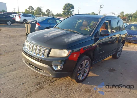 2014 Jeep Compass Limited из США, поврежденный, VIN 1C4NJCCB3ED666416